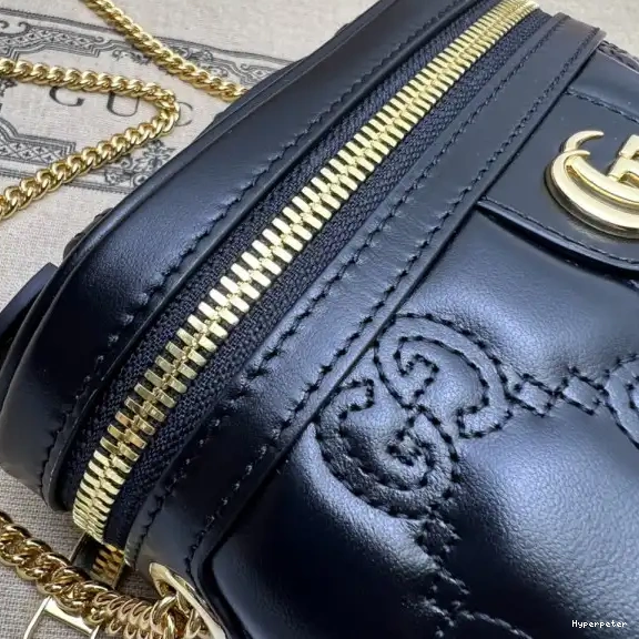 Hyperpeter handle Matelassé mini top bag GG GUCCI 0510